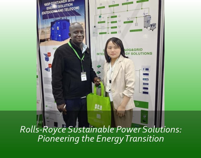 Rolls-Royce Sustainable Power Solutions: Pioneering the Energy Transition